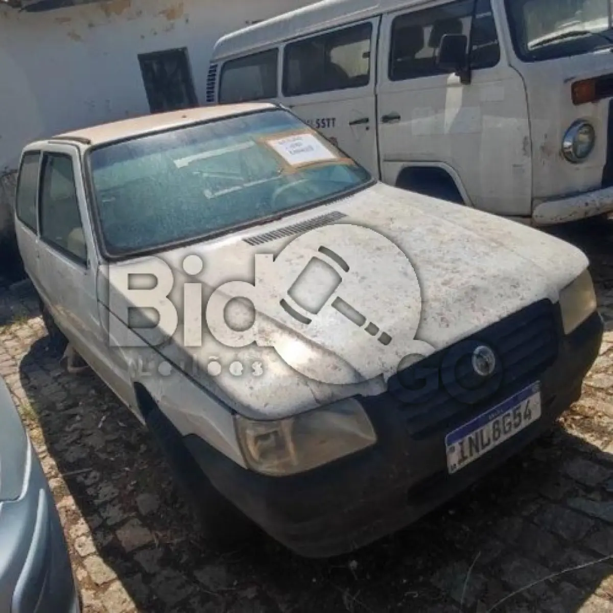LOTE 012 - FIAT Uno Mille Fire Flex, Placa: INL8G54, Ano/Modelo: 2006/2007, Renavam: 902053345, C/ motor.