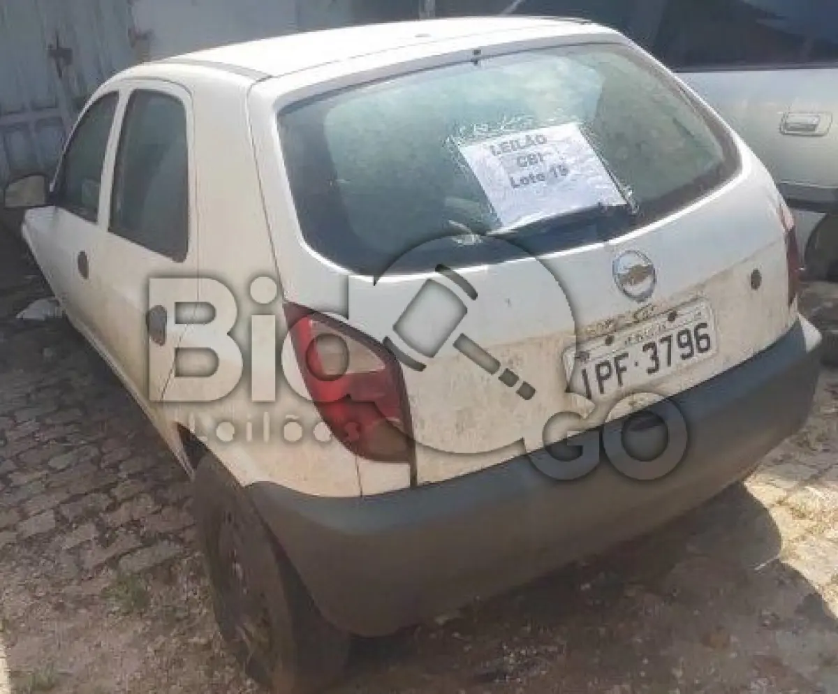 LOTE 019 - GM Celta Spirit, Placa: IPF3796, Ano/Modelo: 2008/2009, Renavam: 987466410, C/ motor.