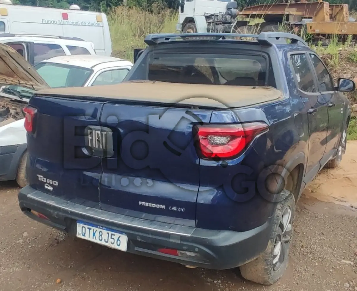 LOTE 009 - Caminhonete, Marca/Modelo: FIAT/TORO FREEDOM AT9 D4, Fabricação/Modelo: 2019/2020