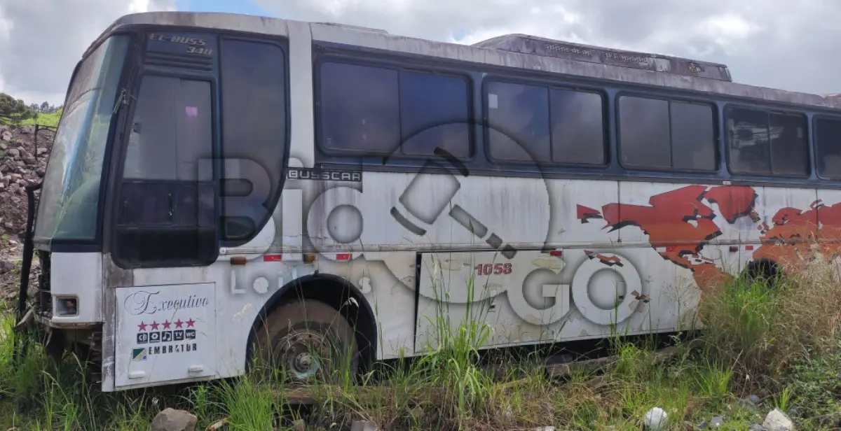 LOTE 001 - Ônibus, Marca/Modelo: M.BENZ/OF 1620, Fabricação/Modelo: 1997/1998,