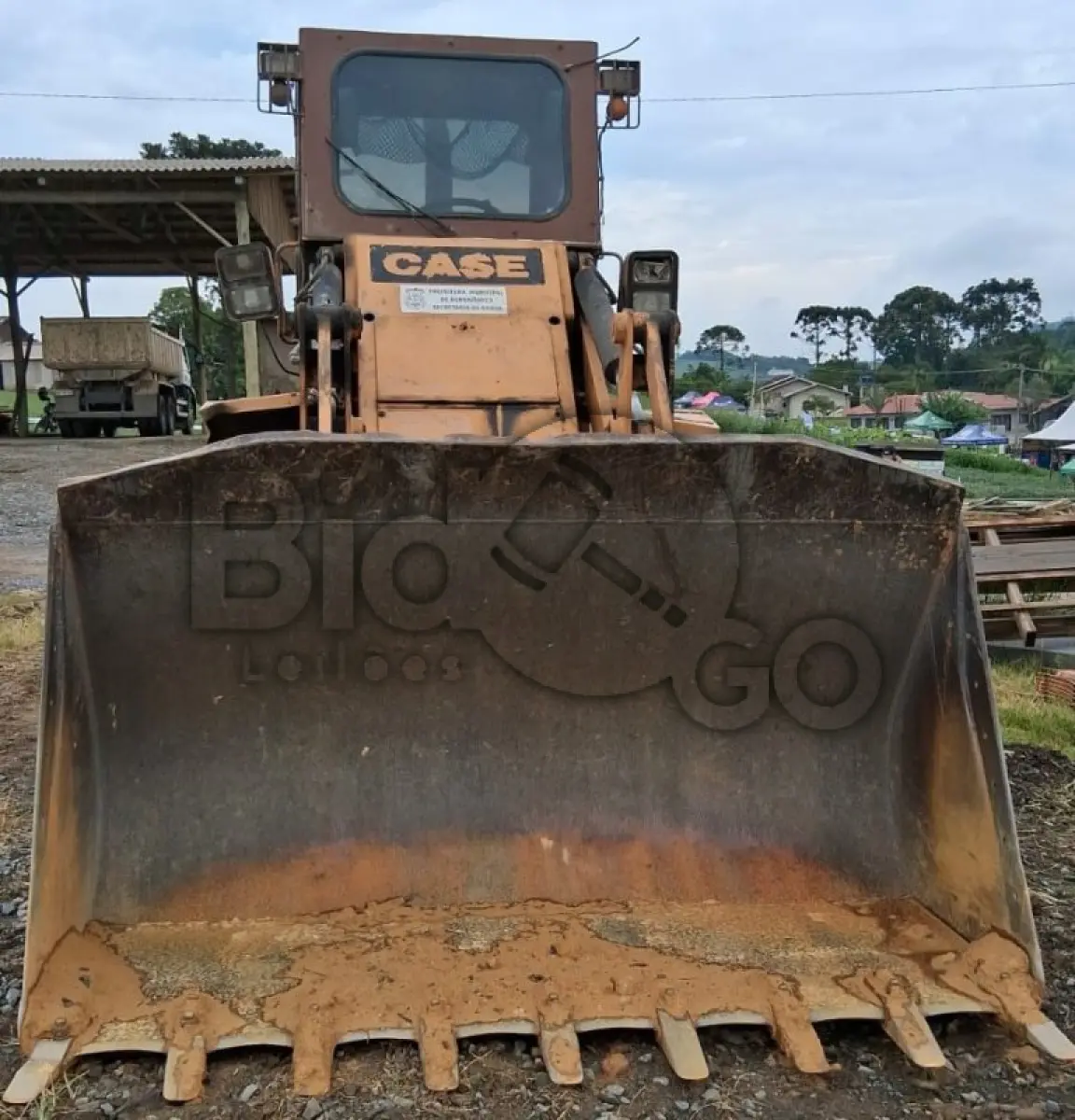 LOTE 001 - PÁ CARREGADEIRA CASE W20D 94