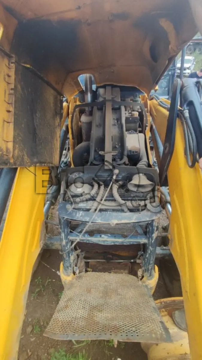 LOTE 012 - Retro Escavadeira JCB, Fabricação: 2019, modelo: 3CXTT
