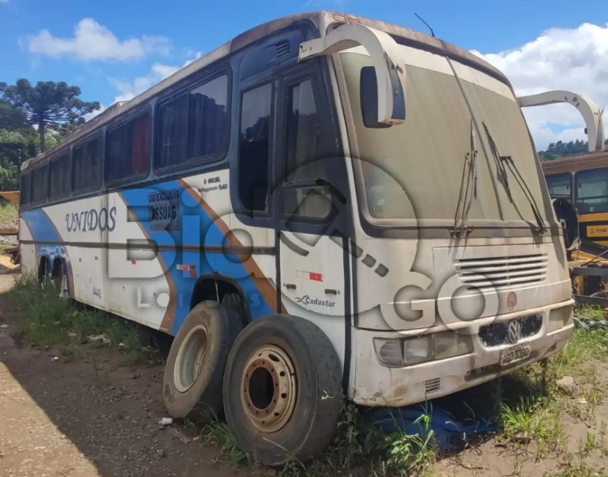 LOTE 002 - Ônibus, Marca/Modelo: VW/COMIL CAMPIONE R, Fabricação/Modelo: 1997/1997