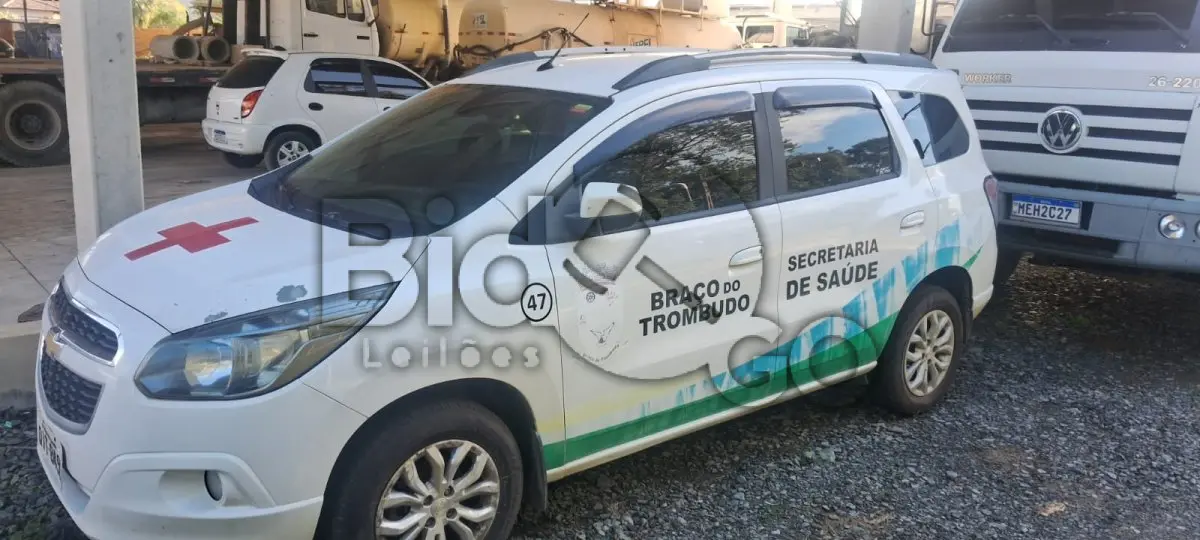 LOTE 019 - Automóvel, Marca/Modelo: CHEV/SPIN 1.8L MT LTZ 7 lugares
