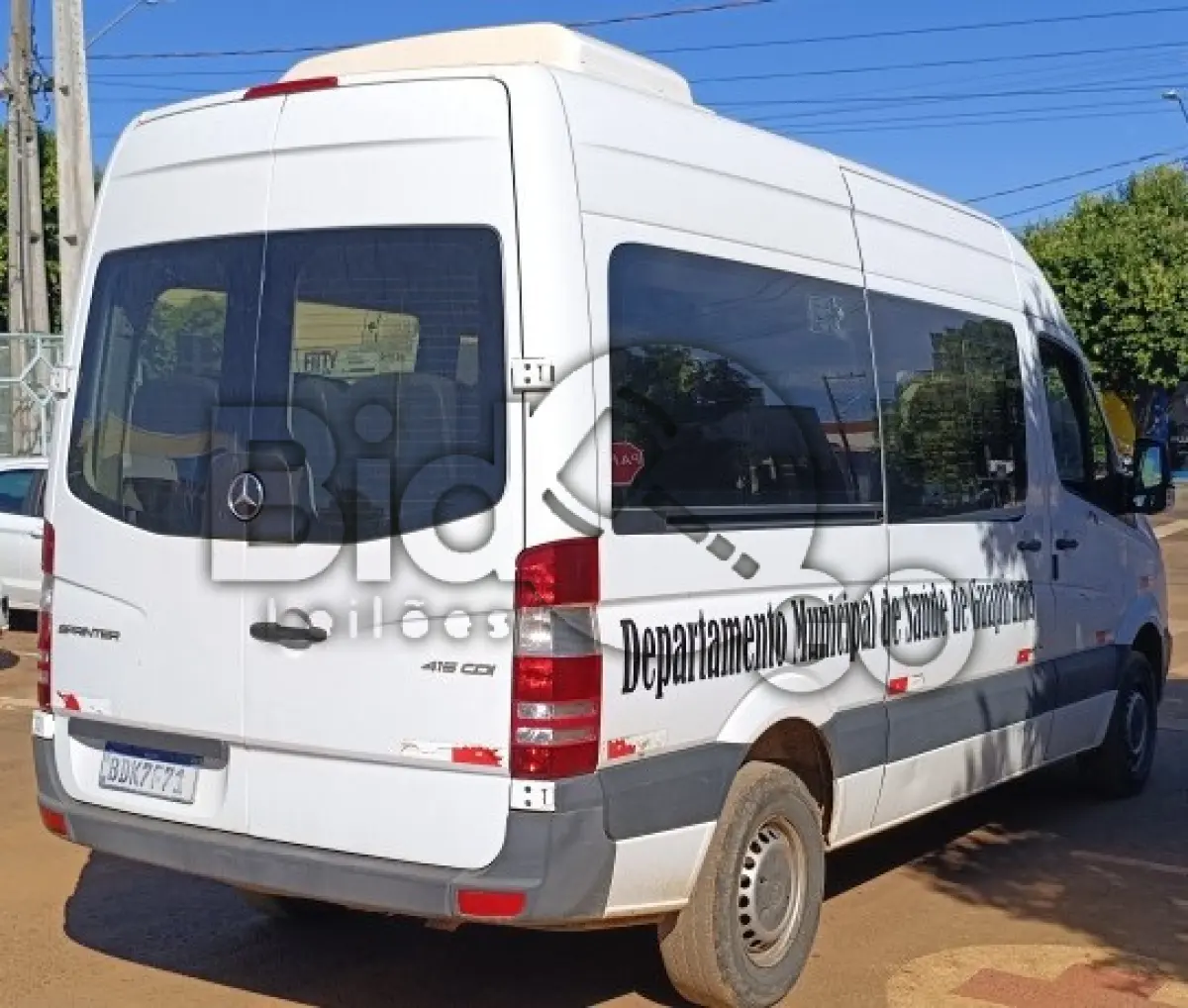 LOTE 007 - MICROONIBUS I/M.BENZ SPRINTER 2.3 16 LUGARES