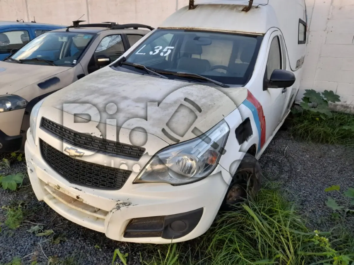 LOTE 035 - CHEV/MONTANA RAYTEC AMB (AMBULÂNCIA) (MOTOR INCOMPLETO), FAB/MOD: 2018/2018