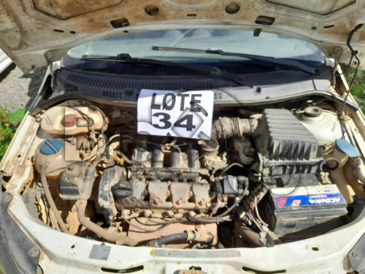 LOTE 034 - VW/NOVA SAVEIRO RB MBVS (MOTOR INCOMPLETO), FAB/MOD: 2016/2017