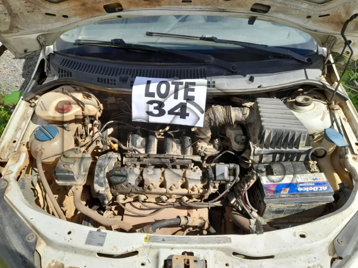 LOTE 034 - VW/NOVA SAVEIRO RB MBVS (MOTOR INCOMPLETO), FAB/MOD: 2016/2017