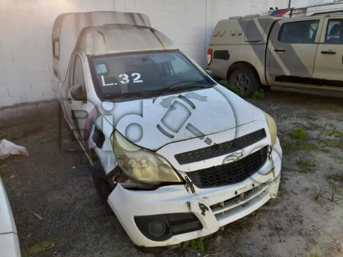 LOTE 032 - CHEV/MONTANA RAYTEC AMB (AMBULÂNCIA) (MOTOR INCOMPLETO), FAB/MOD: 2018/2018