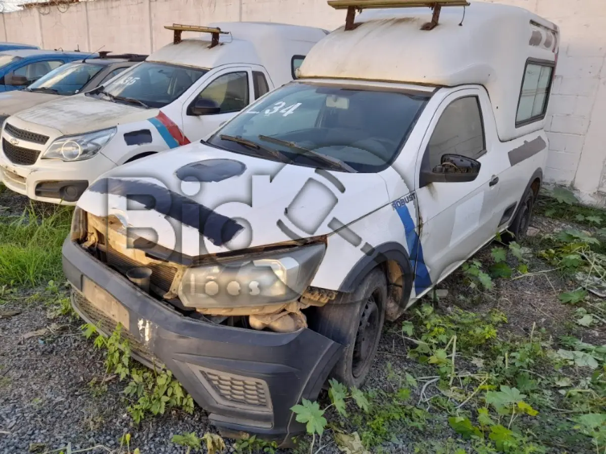 LOTE 034 - VW/NOVA SAVEIRO RB MBVS (MOTOR INCOMPLETO), FAB/MOD: 2016/2017