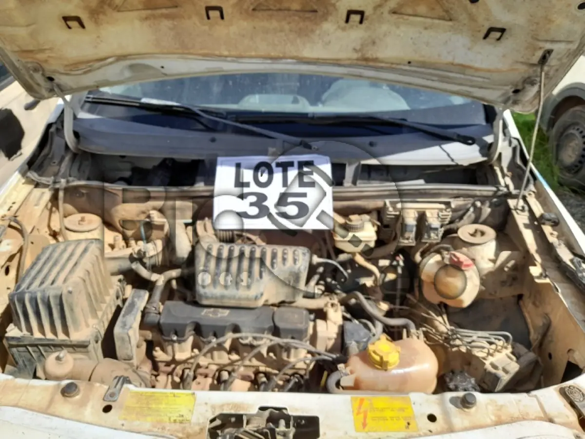 LOTE 035 - CHEV/MONTANA RAYTEC AMB (AMBULÂNCIA) (MOTOR INCOMPLETO), FAB/MOD: 2018/2018