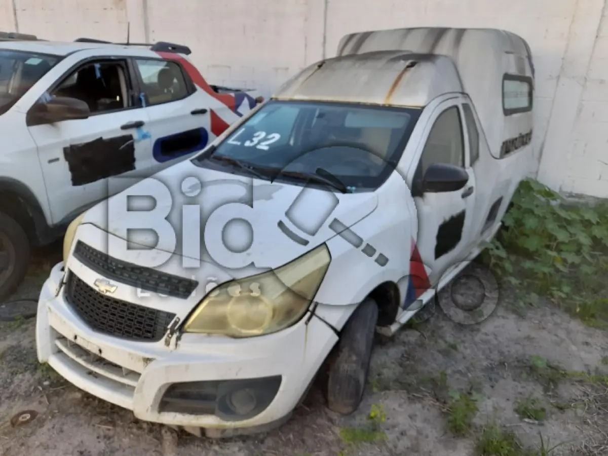 LOTE 032 - CHEV/MONTANA RAYTEC AMB (AMBULÂNCIA) (MOTOR INCOMPLETO), FAB/MOD: 2018/2018