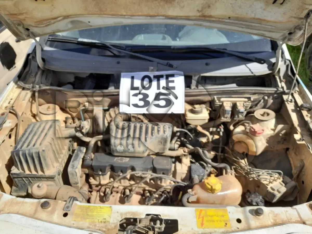 LOTE 035 - CHEV/MONTANA RAYTEC AMB (AMBULÂNCIA) (MOTOR INCOMPLETO), FAB/MOD: 2018/2018
