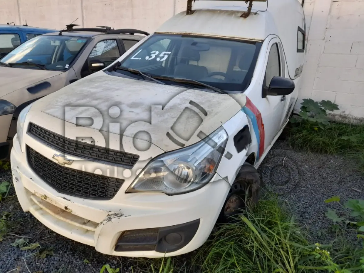 LOTE 035 - CHEV/MONTANA RAYTEC AMB (AMBULÂNCIA) (MOTOR INCOMPLETO), FAB/MOD: 2018/2018