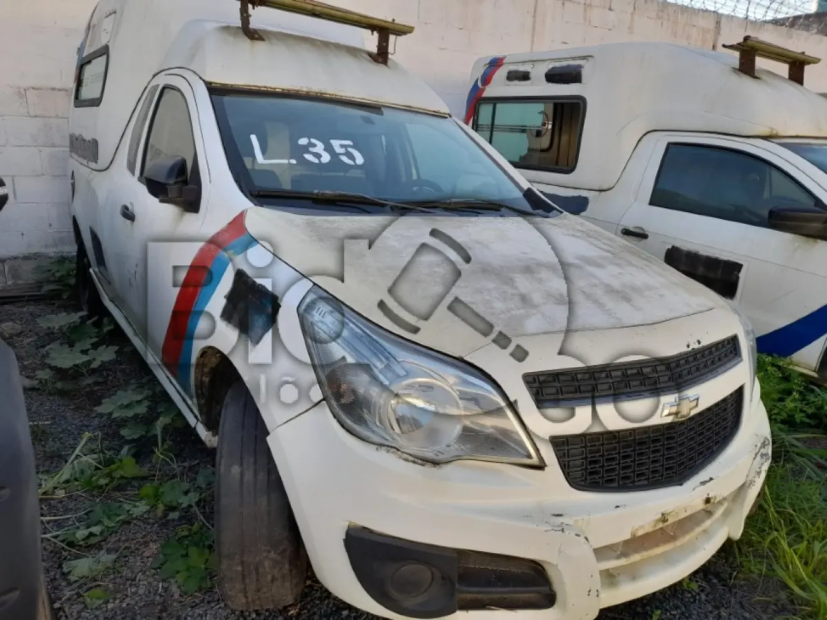 LOTE 035 - CHEV/MONTANA RAYTEC AMB (AMBULÂNCIA) (MOTOR INCOMPLETO), FAB/MOD: 2018/2018